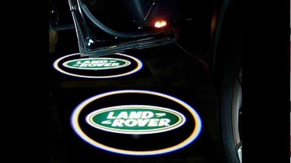 Land Rover logo projektorivalot 2kpl (MALLI #1)