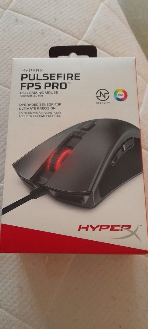 Hyperx pulsefire FPS PRO. RBG GAMING MOUSE
