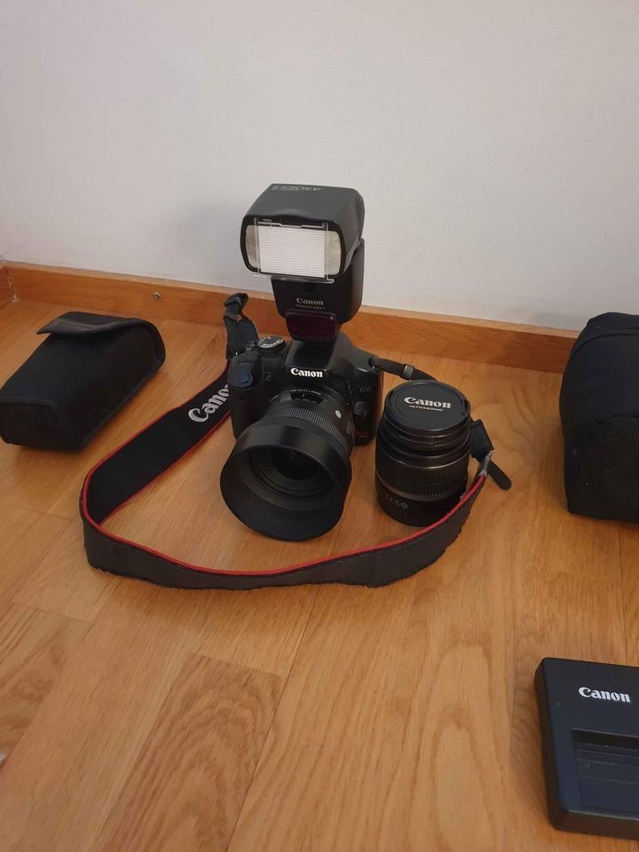 Canon 450D Digital SLR Kit Järjestelmäkamera