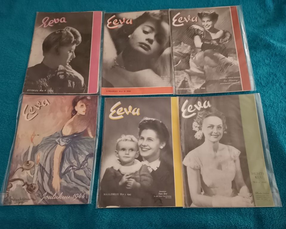 Eeva lehtiä 1943-1963