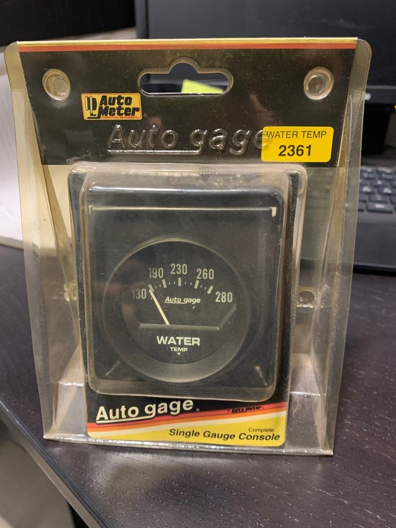 AutoMeter lämpötilan mittari