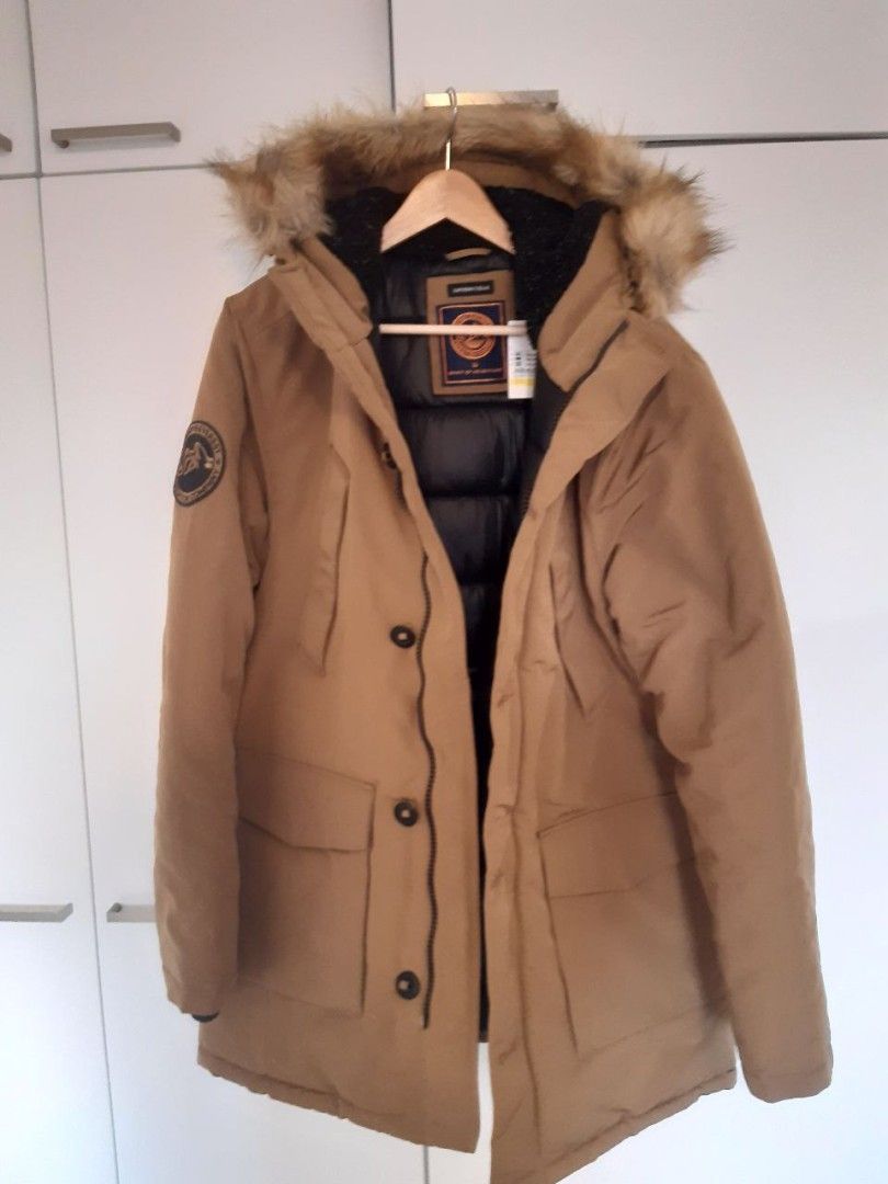 Uusi talvitakki/ New winter jacket Superdry
