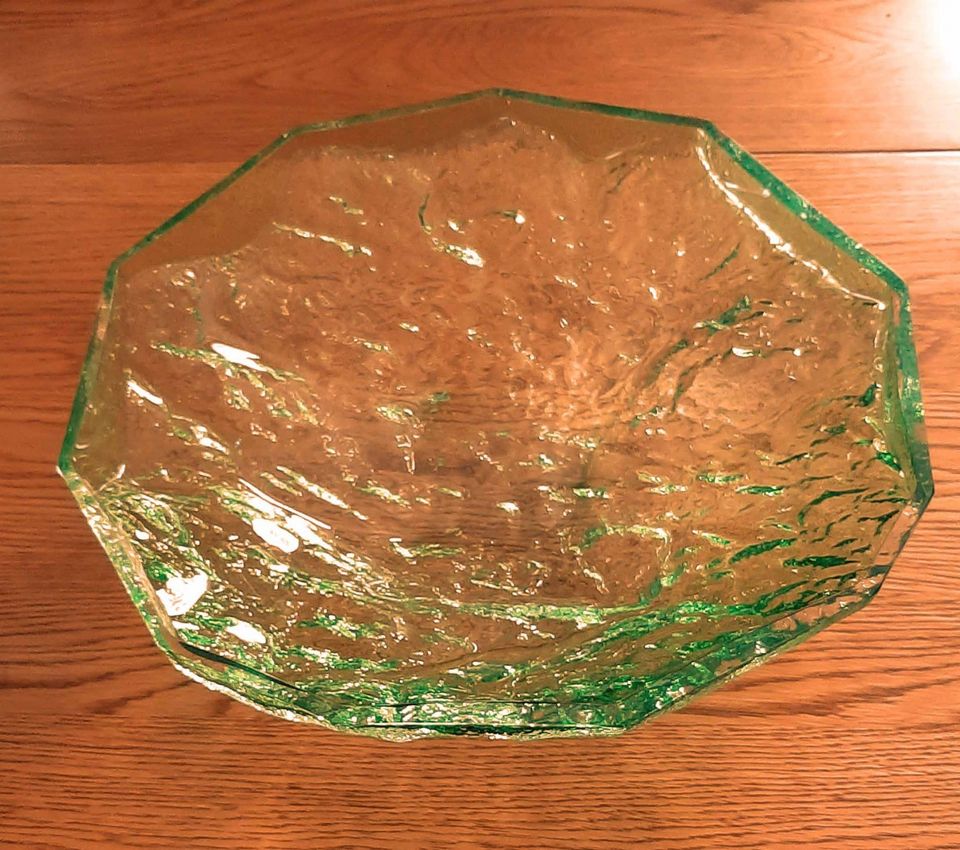 Kumela Kaj Blomgvist vihreä lasinen vati