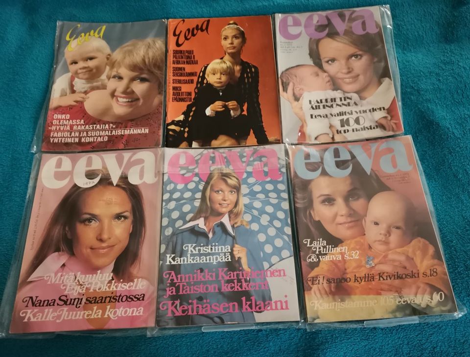 Eeva lehtiä 1969-1989