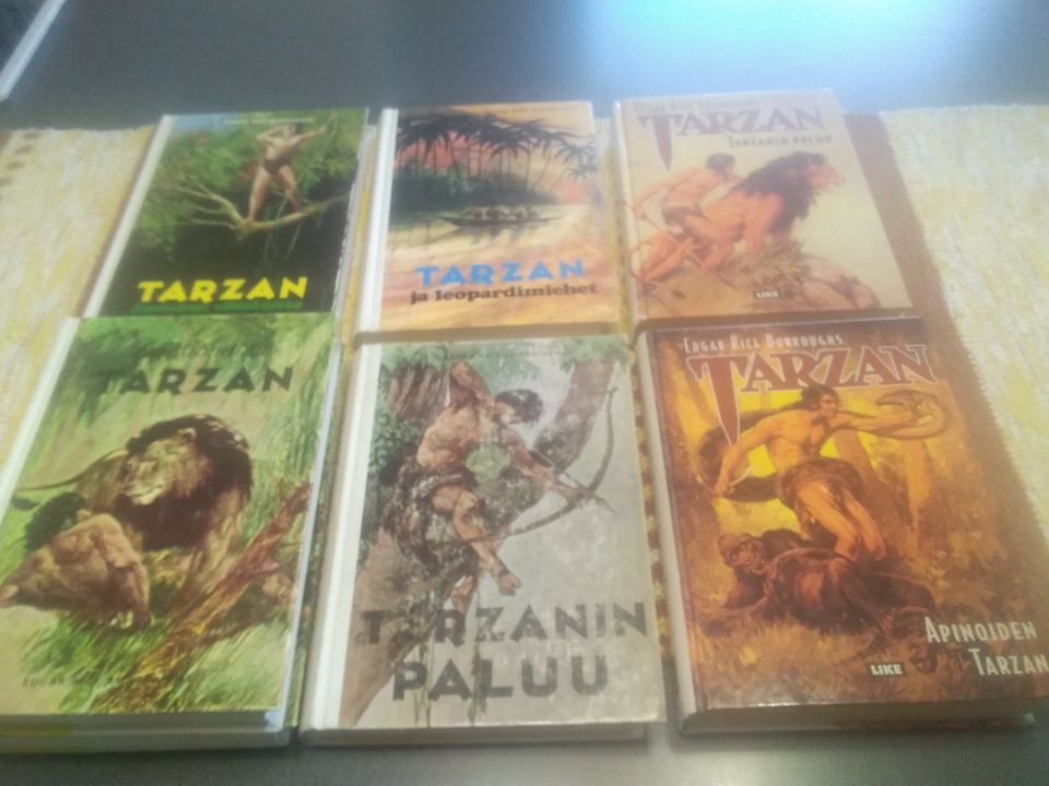 Edgar Rice Burroughs x 6 Tarzan