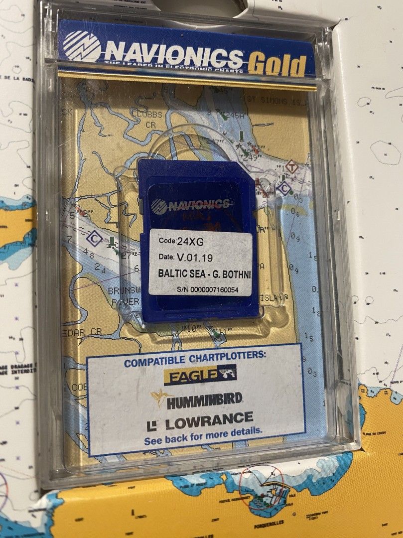 Karttakortti Navionics Gold 24XG Itämeri