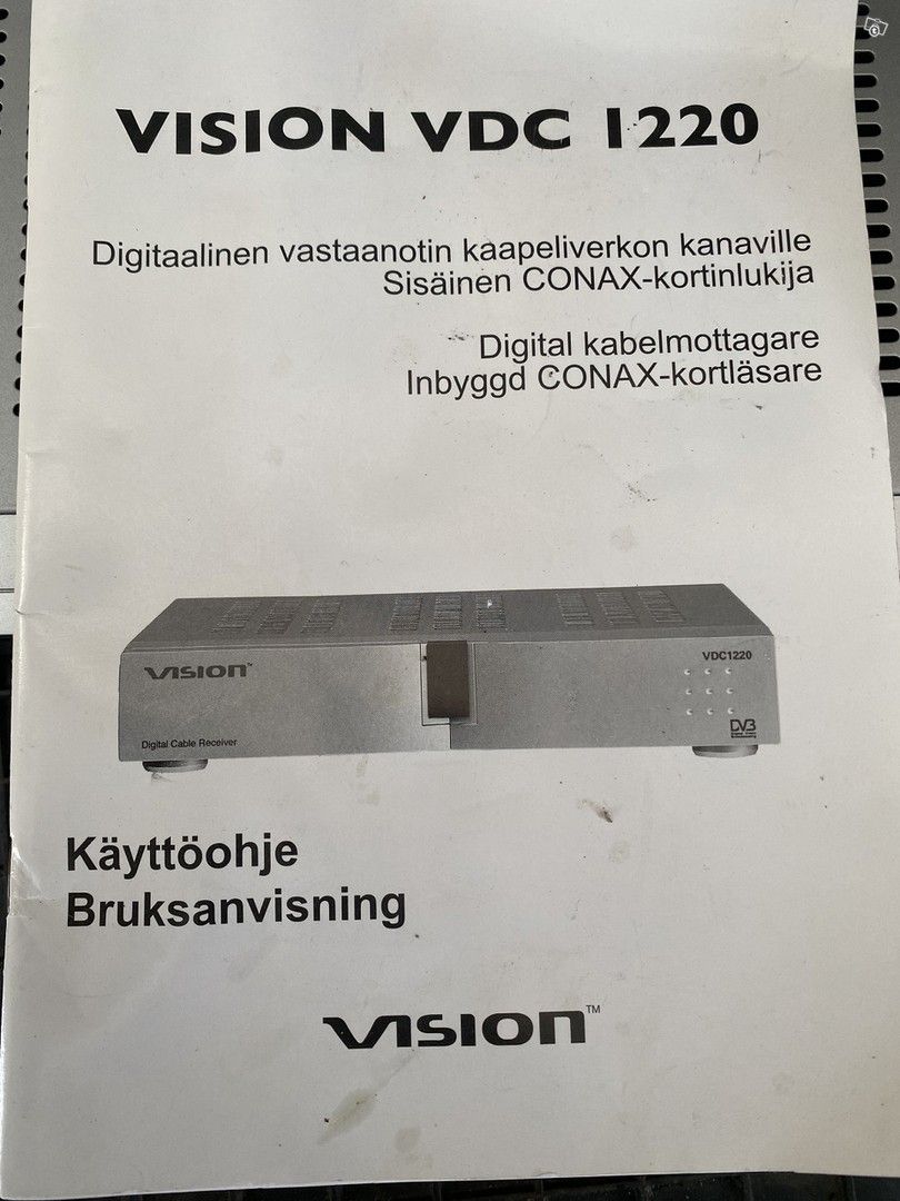 Vision VDC 1220 Digiboksi