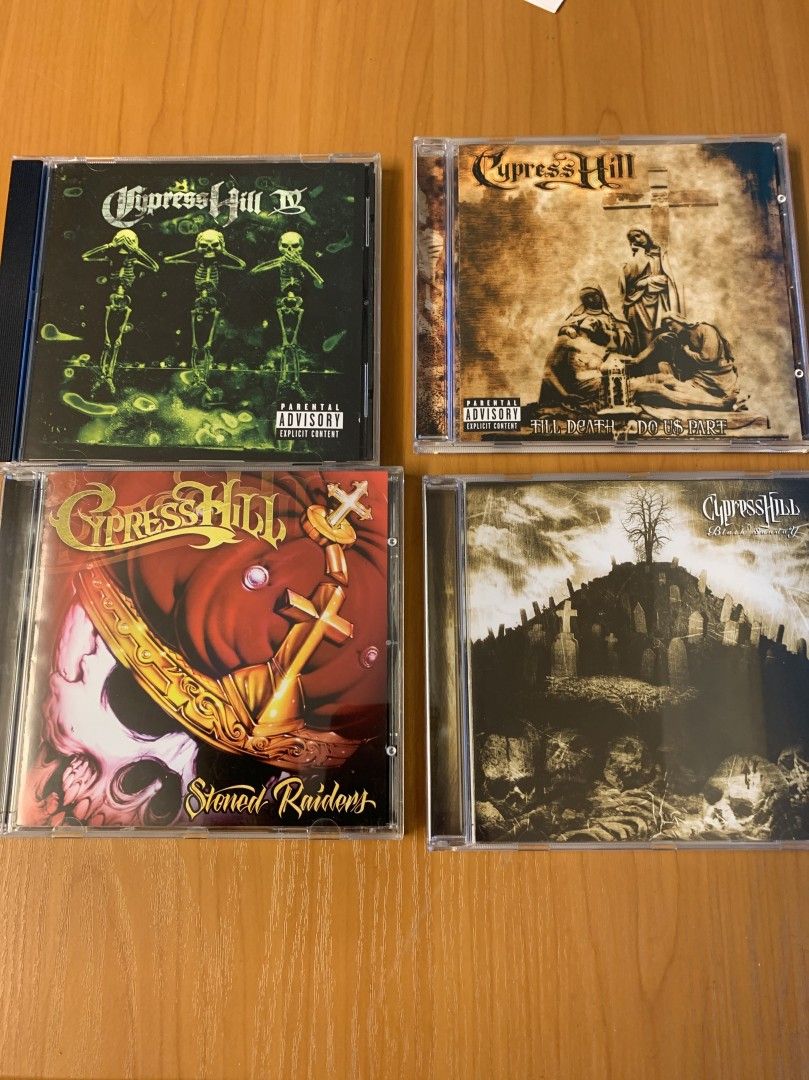 CYPRESS HILL CD:t. 4 kpl