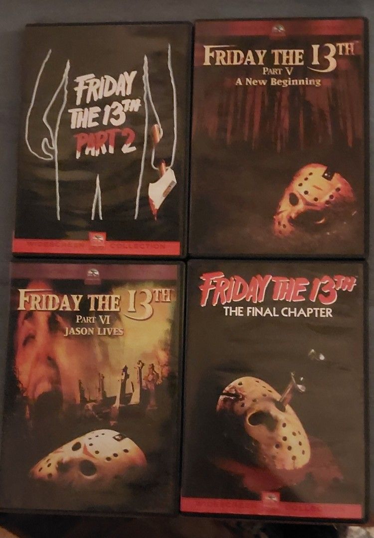 Friday the 13th DVD elokuvat Jason Vorhees