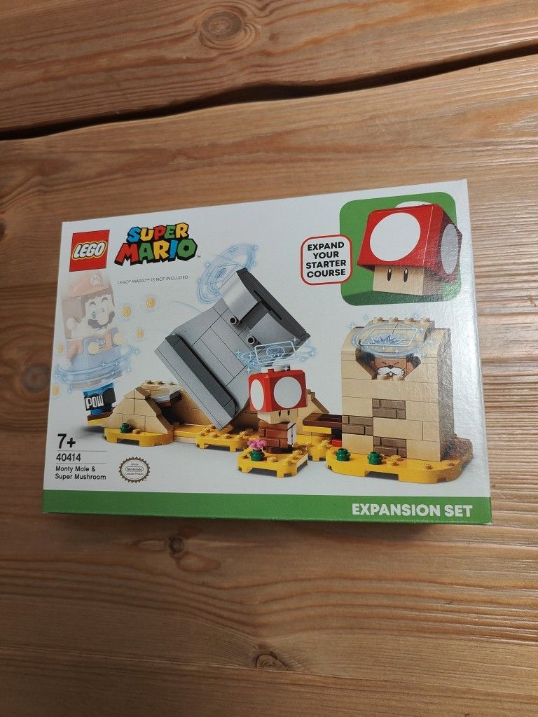 Lego Super Mario 40414 Monty Mole & Super Mushroom