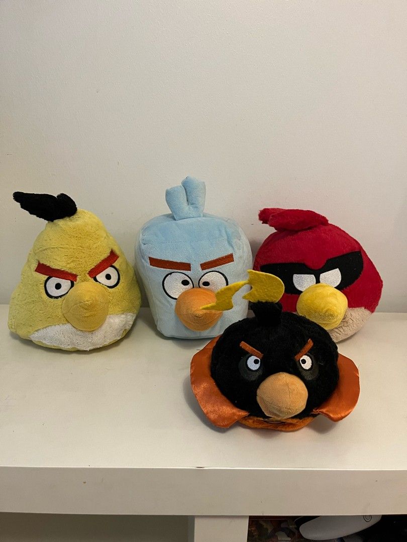 Angry birds pehmoja