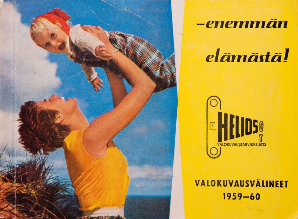 Helios Oy valokuvausvälineet 1959-60