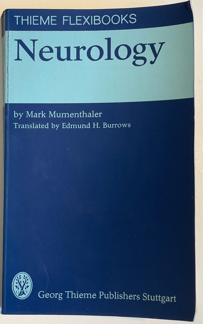 Neurology by Mark Mumenthaler - in English