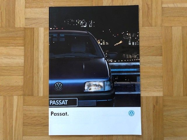 Esite Volkswagen Passat 1990/1991, myös Syncro G60