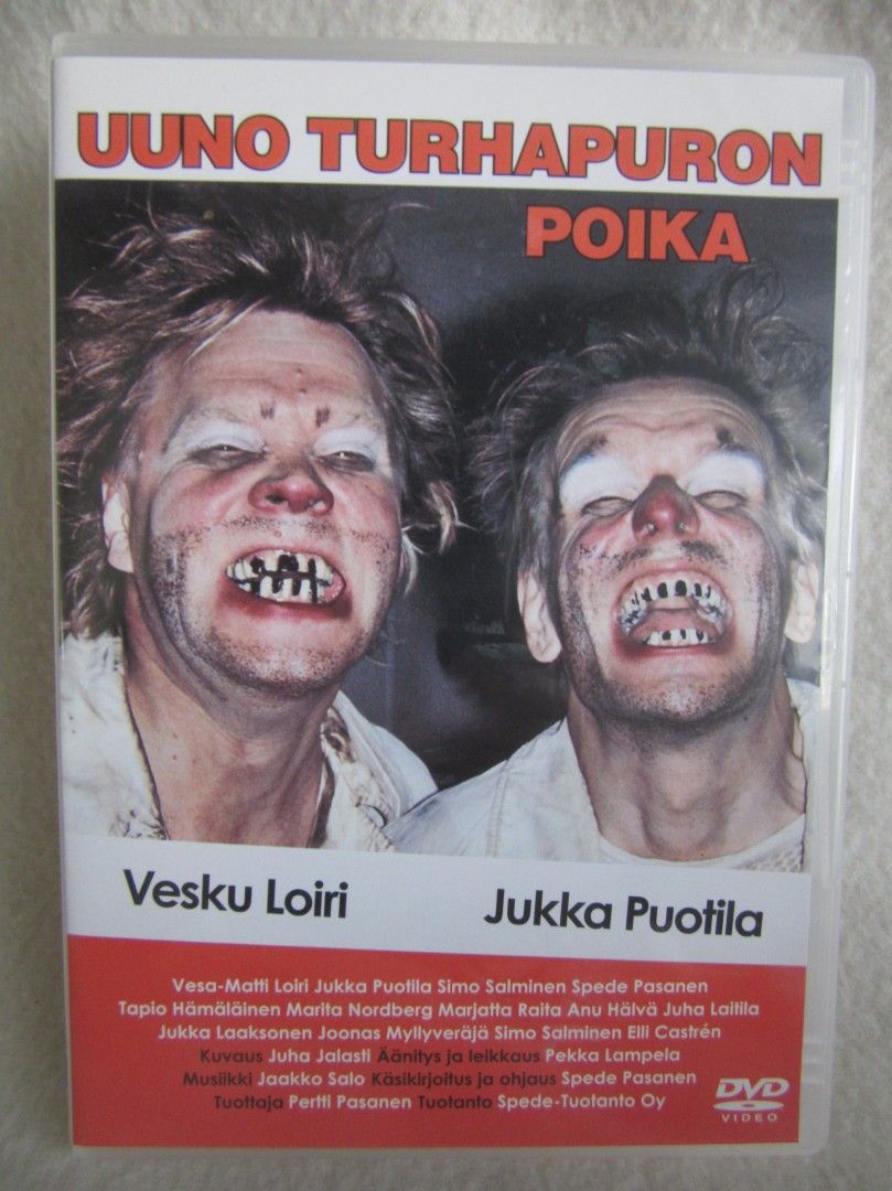 Uuno Turhapuron Poika dvd