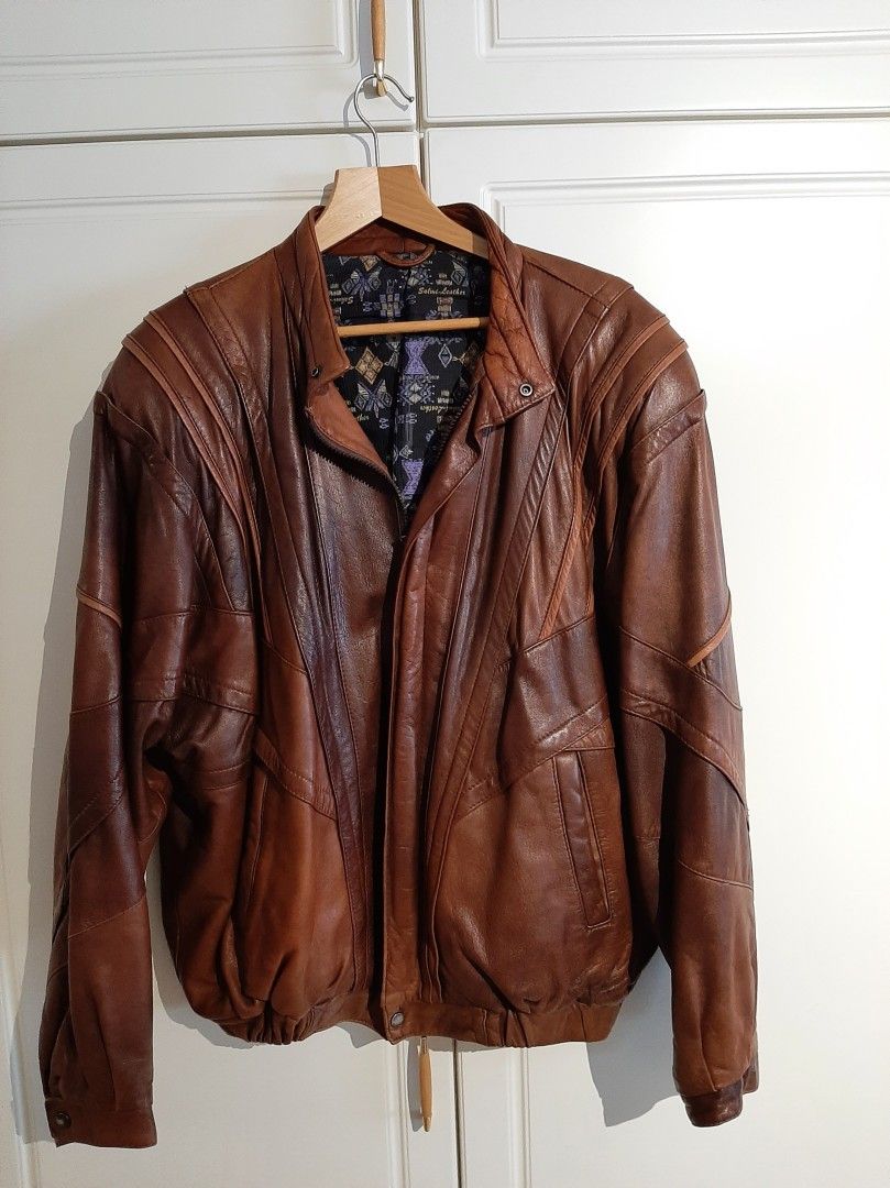 Vintage nahkatakki Salmi Leather