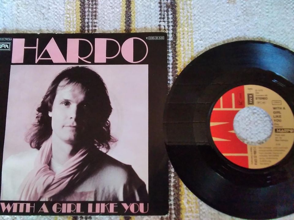 Harpo 7" With a girl like you