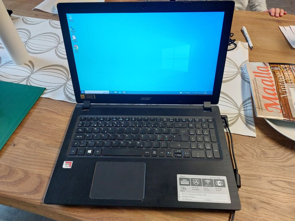 Acer Aspire 3 - A4, DDR4, SSD