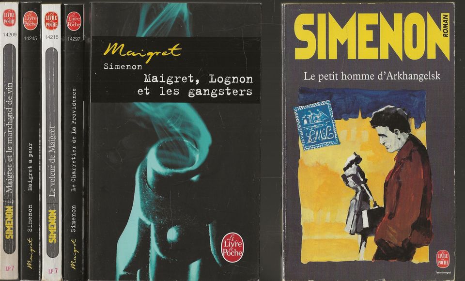 Simenon - Maigret - 6 livres