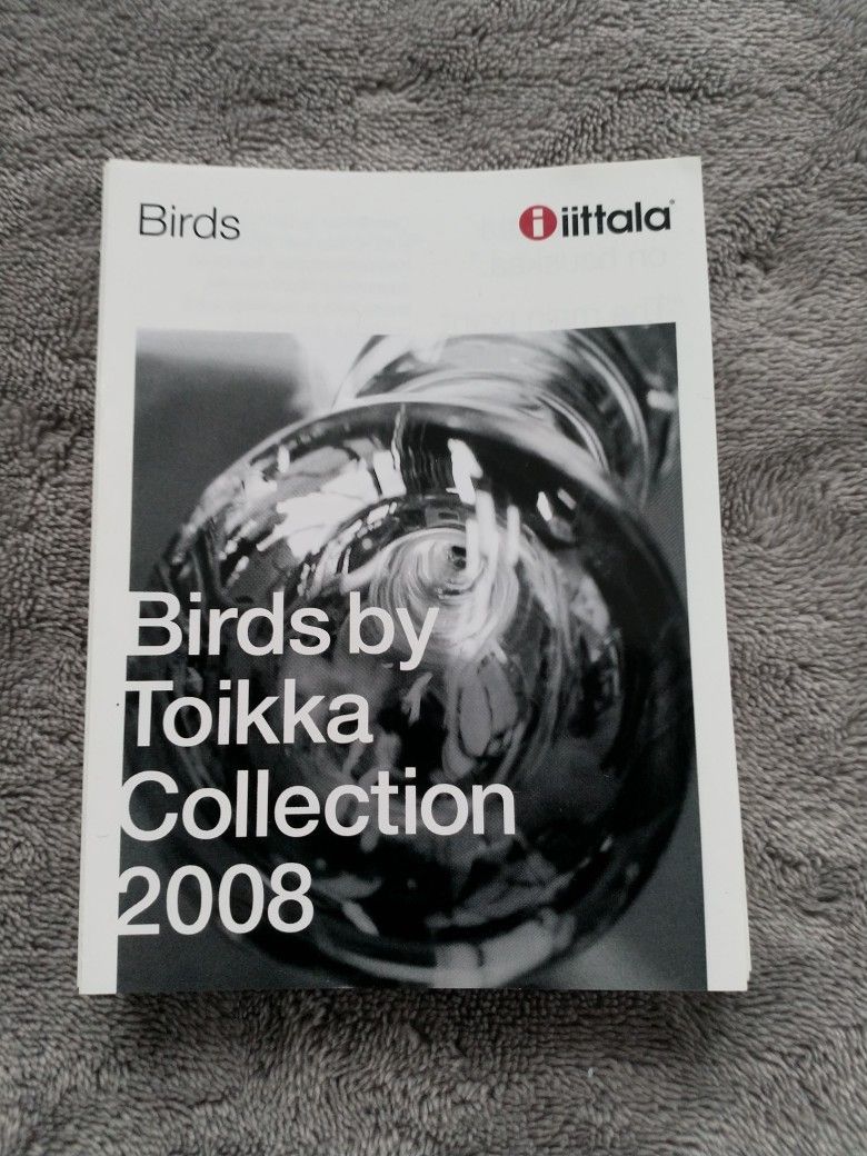 Iittala Oiva Toikka linnut 2008