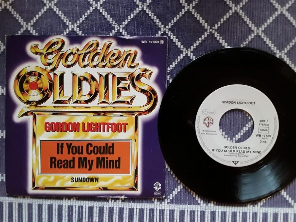 Gordon Lightfoot 7" If you could read my mind