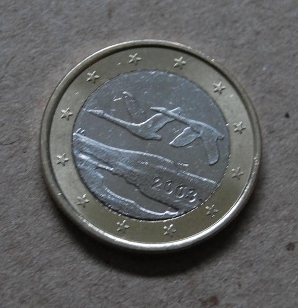 Suomi 1 Euro 2003 kierrosta, hyvä