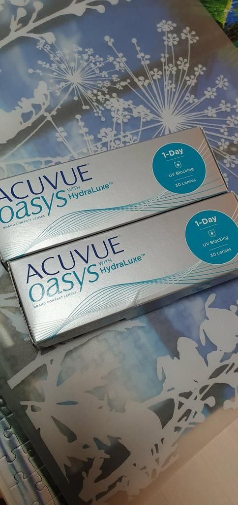 Acuvue Oasys with hydraluxe +6.00/+5.50