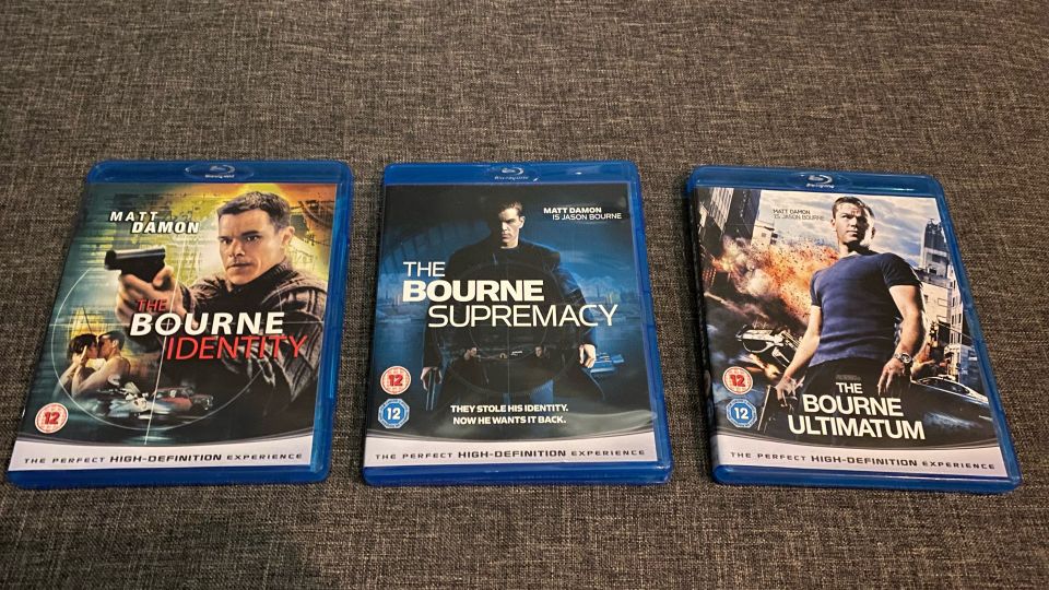 3XJason Bourne: Medusan verkko&isku&sinetti BluRay