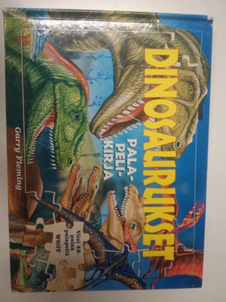 Dinosaurukset-palapelikirja