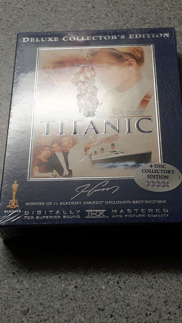 Titanic 4-disc deluxe collectors edition digipak