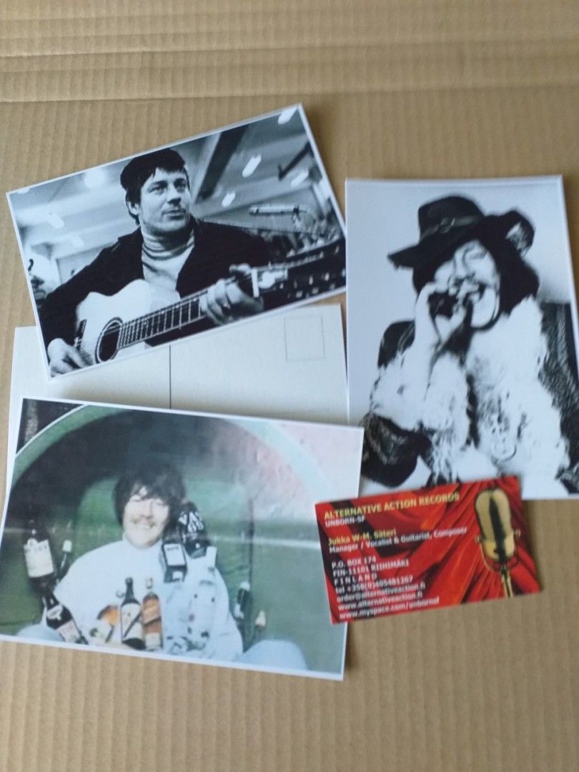 MUSIC MEMORABILIA postikortti setit