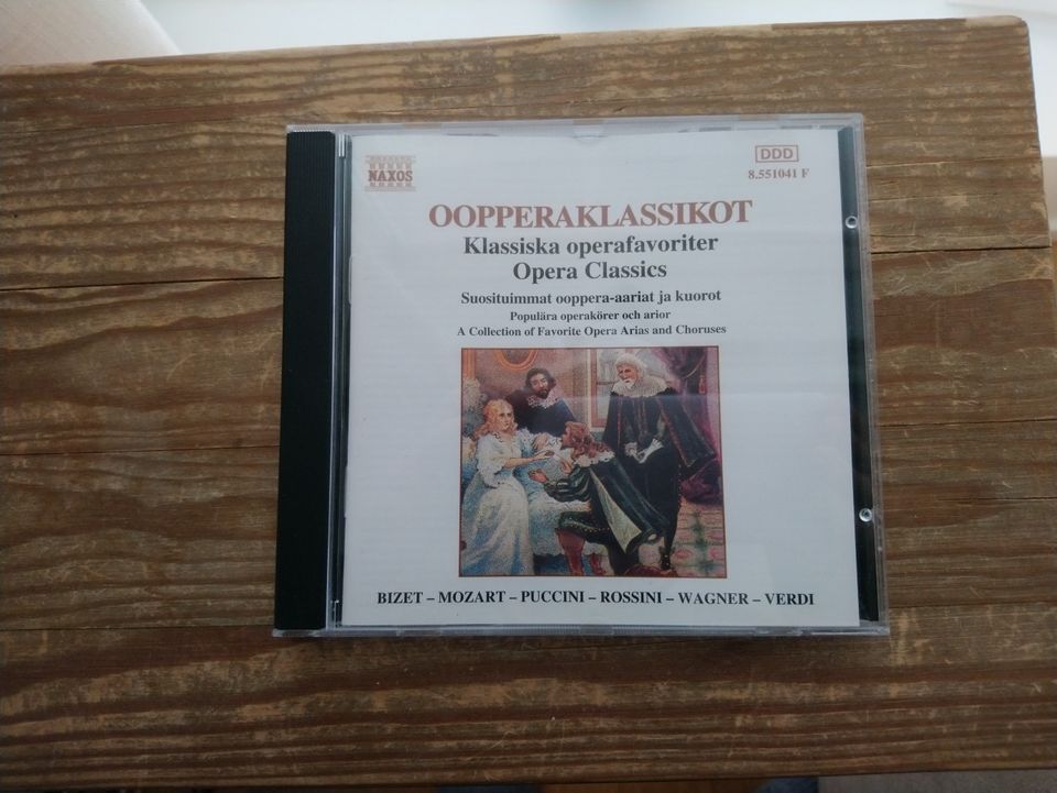 Oopperaklassikot Naxos cd