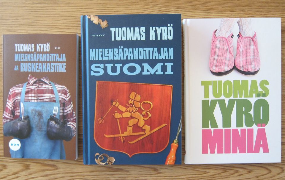 Tuomas Kyrö, 3 kirjaa