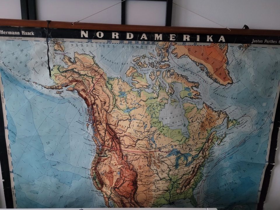 Pohjois-Amerikan kartta
