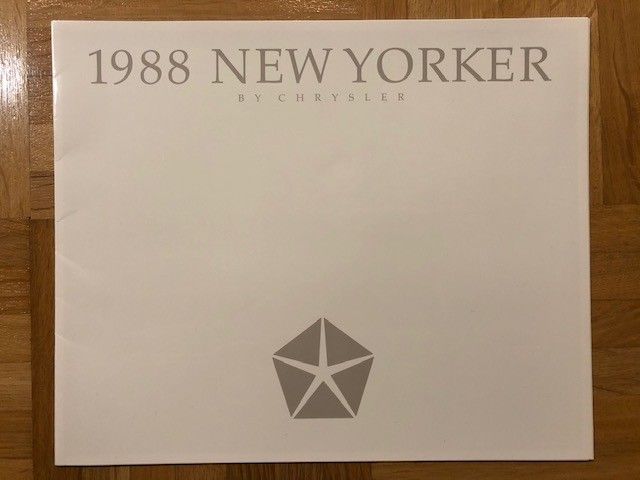 Esite Chrysler New Yorker 1988