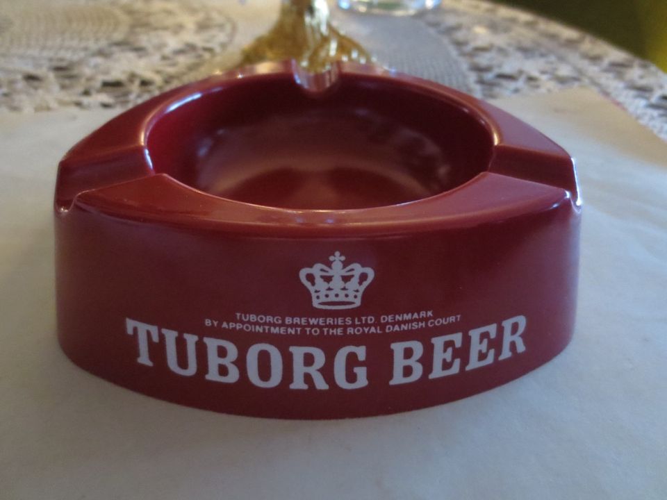 Tuhkakuppi Tuborg Beer
