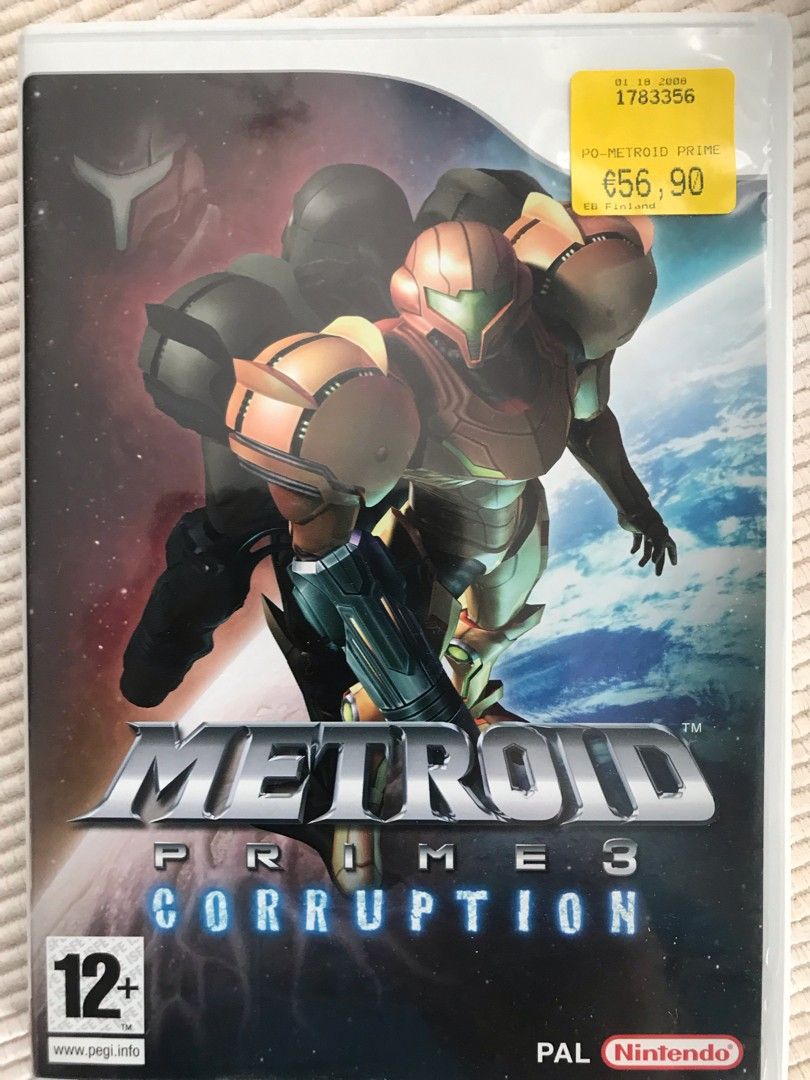 Wii -peli Metroid Prime 3: Corruption