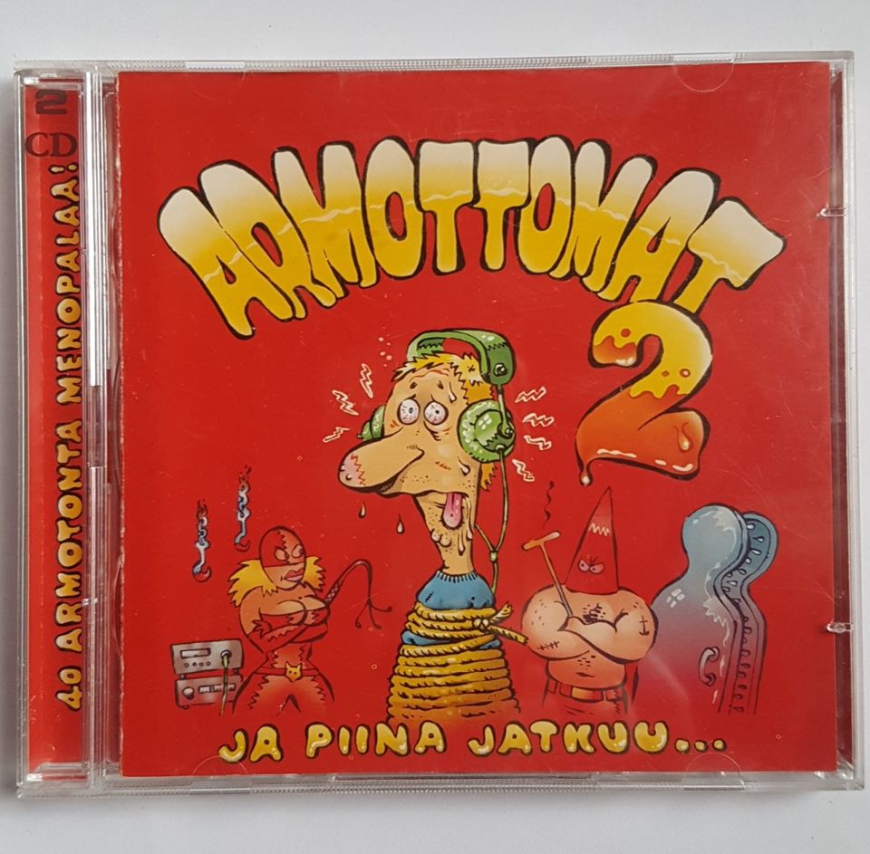 Huumoripläjäys Armottomat 2 cd levy