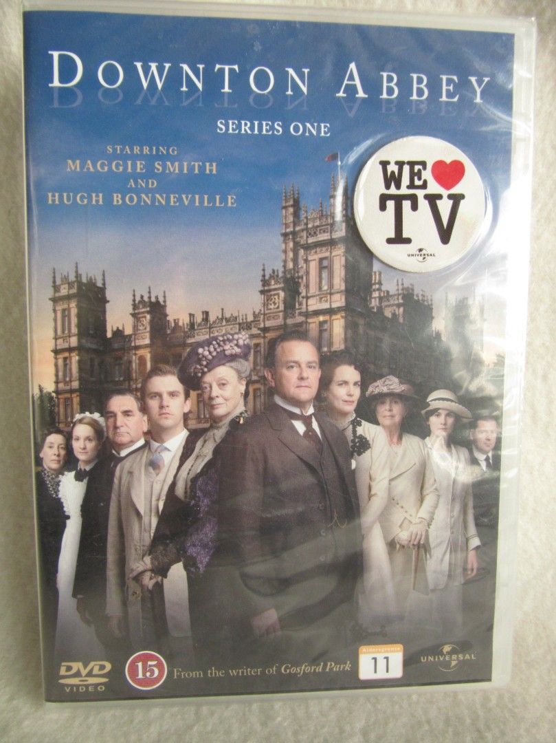 Downton Abbey kausi 1 dvd uusi