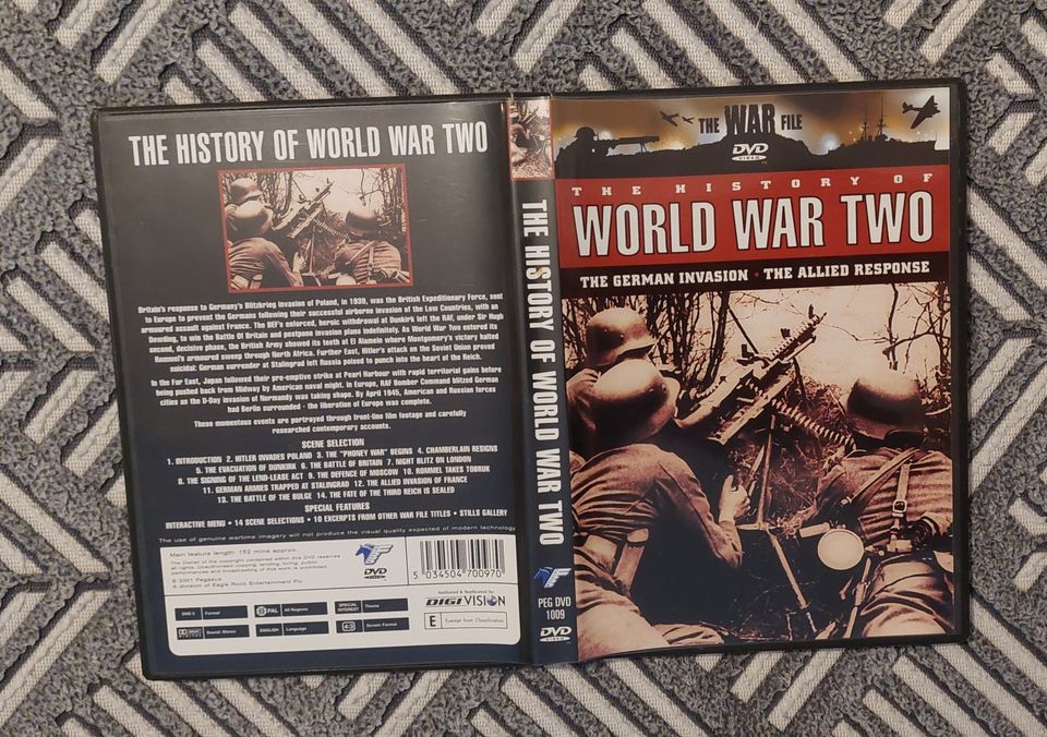 The History Of World War Two DVD