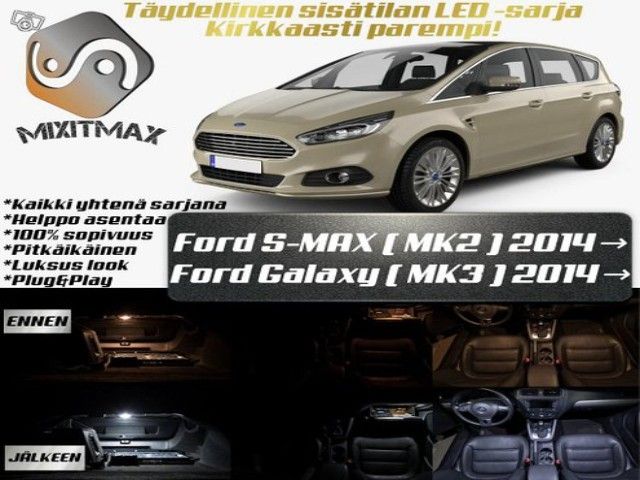 Ford S-MAX / Galaxy (MK3) Sisätilan LED-sarja ;x14