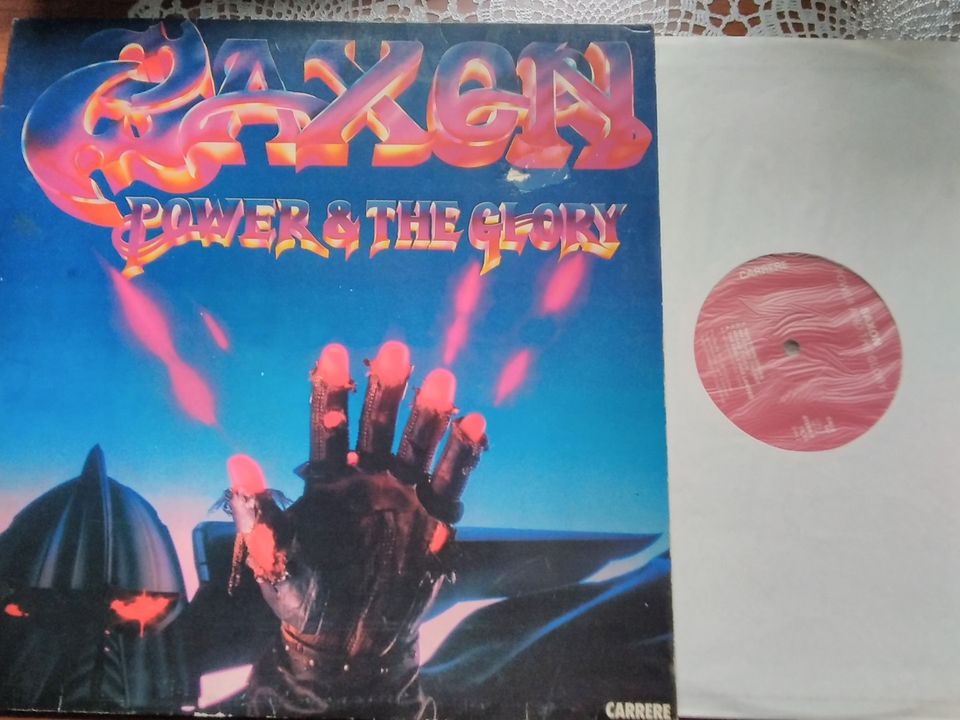 Saxon LP Power & The glory