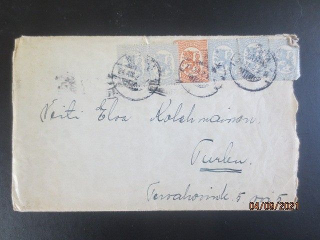 Kirjekuori 1929 kuudella merkillä