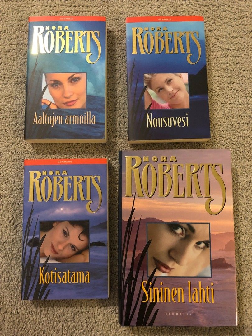 Nora Roberts meritrilogian kaksi ensimmäistä osaa