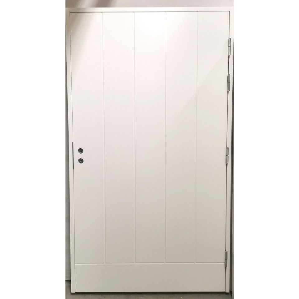 12x21 varaston ovi, valkoinen tai harmaa