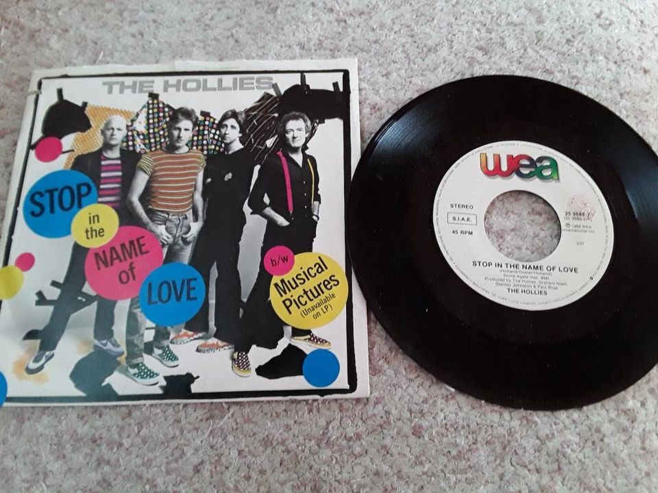 The Hollies 7" Stop in the name of love