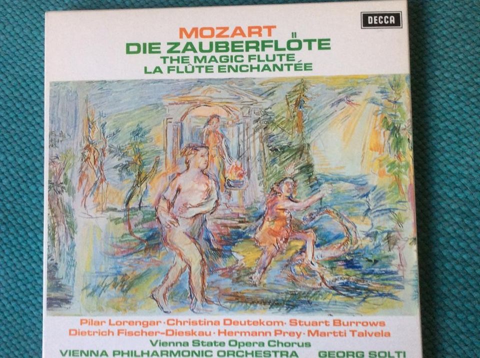 Mozart : Die Zauberflöte/The Magic Flute 3LP