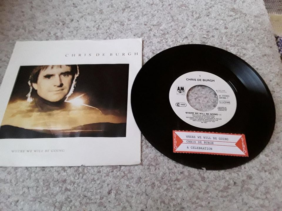 Chris de Burgh 7" Where we will be going