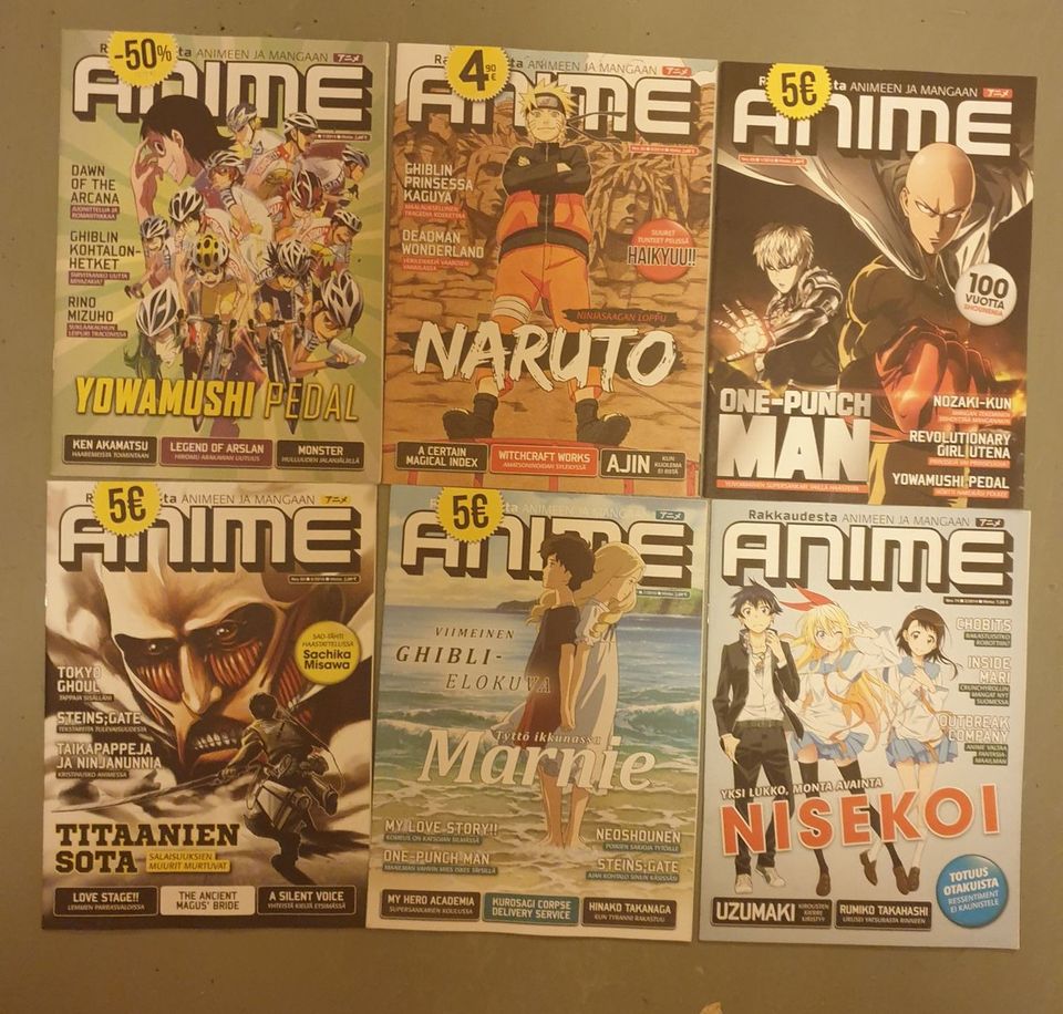 Anime-lehdet