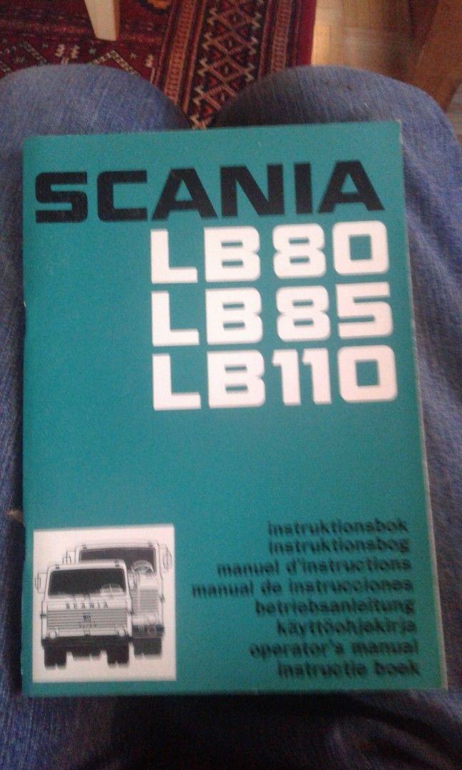 ScaniaLB 80 85 110 ohjekirja 1974